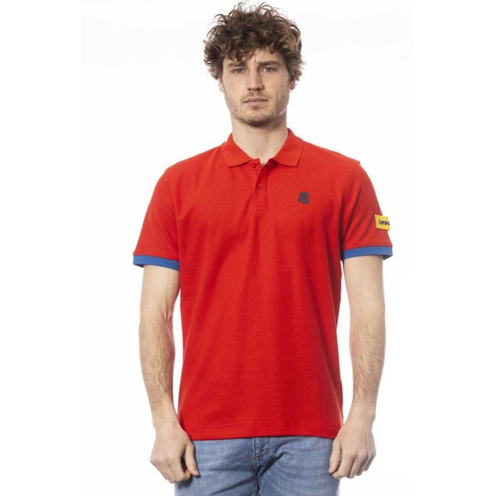 Invicta Red Cotton Men Polo Men's Shirt